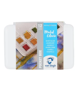 Talens Van Gogh Tablet Sulu Boya Seti 12 Renk Muted Colours