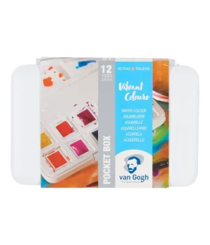 Talens Van Gogh Tablet Sulu Boya Seti 12 Renk Vibrant Colours