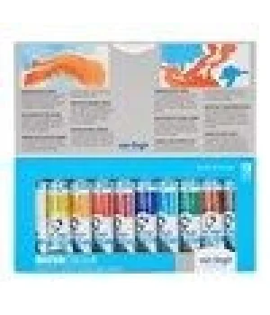 Talens Van Gogh Tüp Sulu Boya Seti 10 Renk x 10 ml. Karton Kutu