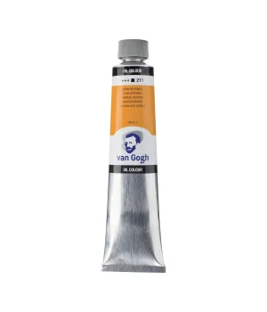 Talens Van Gogh Yağlı Boya 200 ml. 211 Cadmium Orange