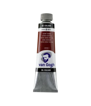 Talens Van Gogh Yağlı Boya 40 ml. 411 Burnt Sienna