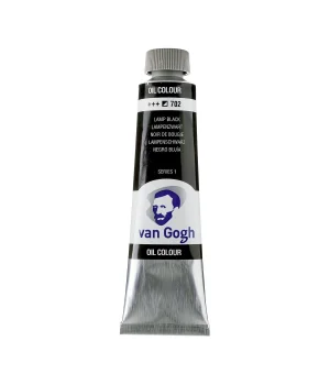Talens Van Gogh Yağlı Boya 40 ml. 702 Lamp Black