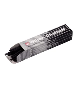 Talens Willow Charcoal Doğal Kömür Füzen Seti 3-4 mm 30lu Kutu