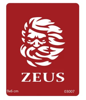 Tanrı Zeus Geçici Dövme Deseni