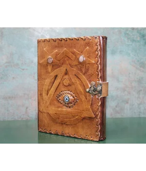 Taşlı Deri Defter Ksk3152