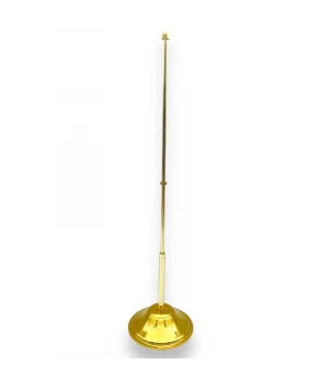 Tekli (1-li) Gold Masa Bayrak Direği