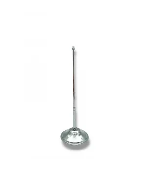 Tekli Krom Bayrak Direği 22,5 cm