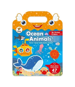 Tekrar Tekrar Kullanılabilen İlk Sticker Kitabım Ocean Animals