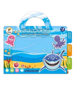 Tekrar Tekrar Kullanılabilen Sticker Kitabım Seaworld