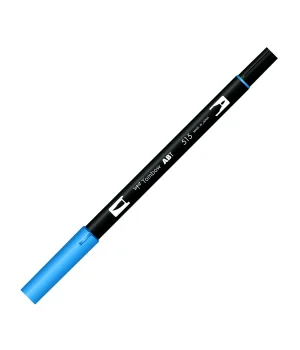 Tombow Dual Brush Pen Grafik Çizim Kalemi 515 Light Blue