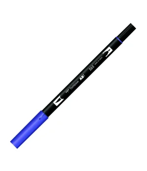Tombow Dual Brush Pen Grafik Çizim Kalemi 565 Deep Blue