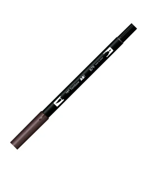 Tombow Dual Brush Pen Grafik Çizim Kalemi 879 Brown