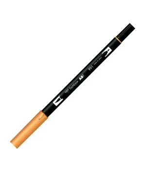 Tombow Dual Brush Pen Grafik Çizim Kalemi 991 Light Ocre