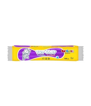 Toy Color Plastilin Kurumayan Modelleme Hamuru 500 gr. Mor