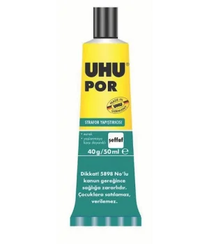 Uhu Por Strafor Yapıştırıcısı 50 ml.