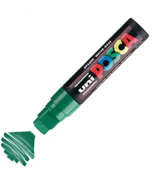 Uni Posca PC-17K Boyama Markörü 15 mm Kesik Uç YEŞİL