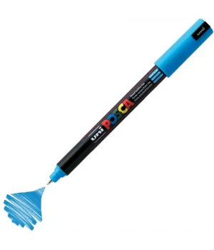Uni Posca PC-1MR Boyama Markörü 0.7 mm. AÇIK MAVİ