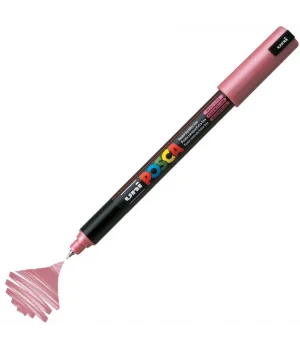 Uni Posca PC-1MR Boyama Markörü 0.7 mm. METALİK KIRMIZI