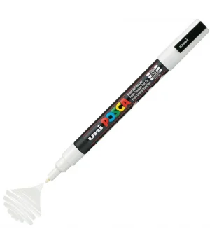 Uni Posca PC-3M Boyama Markörü 0.9-1.3 mm. BEYAZ