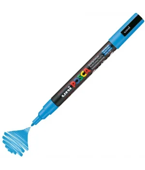 Uni Posca PC-3M Boyama Markörü 0.9-1.3 mm. GÖK MAVİSİ