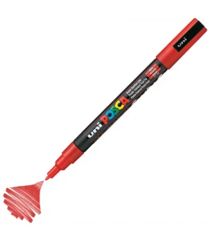 Uni Posca PC-3M Boyama Markörü 0.9-1.3 mm. KIRMIZI