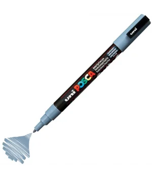 Uni Posca PC-3M Boyama Markörü 0.9-1.3 mm. KURŞUN GRİ