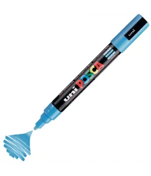 Uni Posca PC-5M Boyama Markörü 1.8-2.5 mm. AÇIK MAVİ