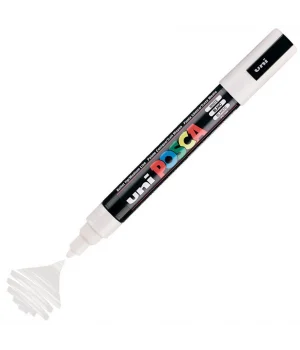 Uni Posca PC-5M Boyama Markörü 1.8-2.5 mm. BEYAZ