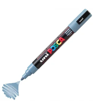 Uni Posca PC-5M Boyama Markörü 1.8-2.5 mm. KURŞUN GRİ
