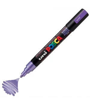 Uni Posca PC-5M Boyama Markörü 1.8-2.5 mm. METALİK MOR