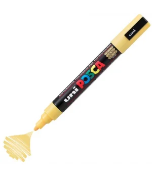 Uni Posca PC-5M Boyama Markörü 1.8-2.5 mm. SAMAN SARISI
