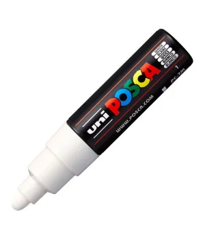 Uni Posca PC-7M Boyama Markörü 4.5-5.5 mm. BEYAZ