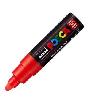 Uni Posca PC-7M Boyama Markörü 4.5-5.5 mm. KIRMIZI