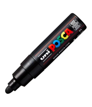 Uni Posca PC-7M Boyama Markörü 4.5-5.5 mm. SİYAH