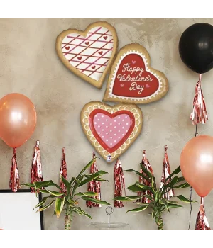 Valentine Cookies Grabo Folyo Balon 44