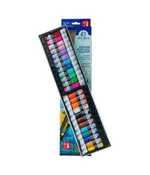 Van Dyck Atelier Akrilik Boya Seti 24 Renk x 12 ml.