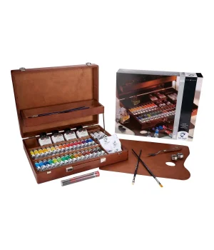 Van Gogh Superior Box Seçkin Yağlı Boya Seti Ahşap Kutulu