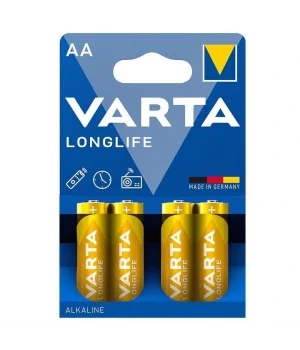 Varta Longlife AA 4'lü Alkalin Kalem Pil