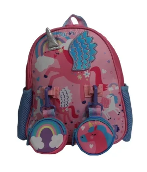 Vest Unicorn Pembe Mini Sırt Çantası