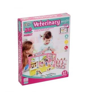 Veteriner Maket 3 Boyutlu Puzzle