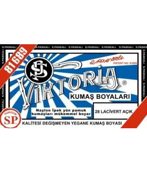 Viktoria Toz Kumaş Boyası 28 LACİVERT AÇIK