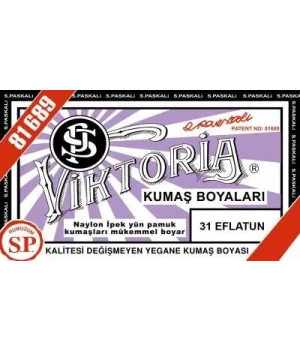 Viktoria Toz Kumaş Boyası 31 EFLATUN