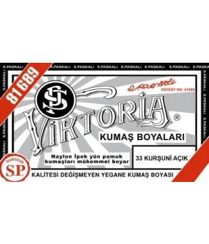 Viktoria Toz Kumaş Boyası 33 KURŞUNİ AÇIK
