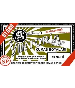 Viktoria Toz Kumaş Boyası 40 NEFTİ