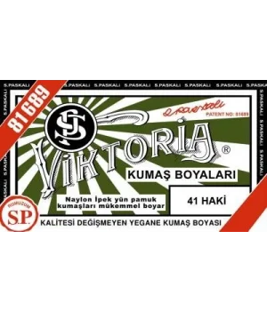 Viktoria Toz Kumaş Boyası 41 HAKİ