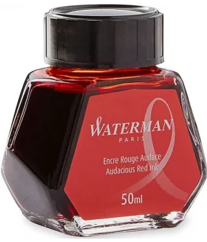 Waterman Dolma Kalem Mürekkebi 50 ml. KIRMIZI