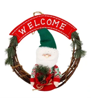 Welcome Yazılı Dekoratif Kapı Süsü 38 cm