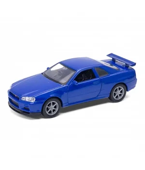 Welly 1:32 Nissan Skyline GTR R34 Çek Bırak Araba