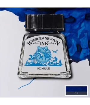 Winsor & Newton Drawing Ink Çizim Mürekkebi 14 ml. 032 Blue