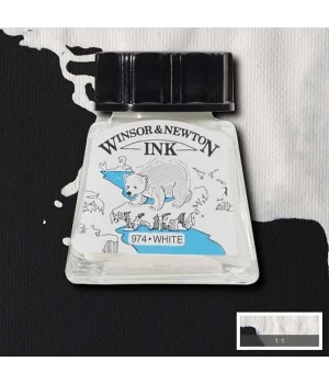 Winsor & Newton Drawing Ink Çizim Mürekkebi 14 ml. 702 White